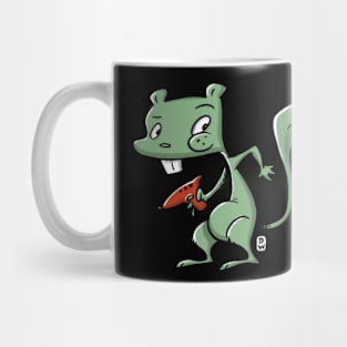 laser squirrel Mug